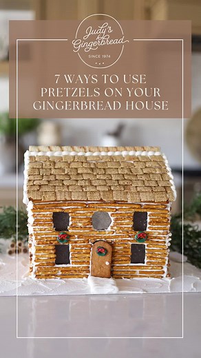 Creative Gingerbread House Ideas Using Pretzels