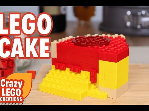 Building a LEGO Cake That Looks Real! 🍰 Satisfying LEGO Build