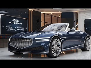 New Genesis X Convertible 2026 –The Future of EV Convertibles | Auto Specs | Upcoming Car | 4K Video