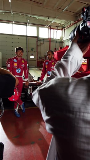 Scuderia Ferrari HP | Take a peak BTS 👀 Watch the full video on our YT channel now! | Instagram