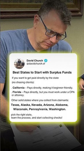 Best States to Start with Surplus Funds!