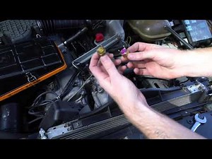 BMW Coolant Temp Sensor and Throttle Position Sensor Removal, Installation, Adjustment E28 E30 M30