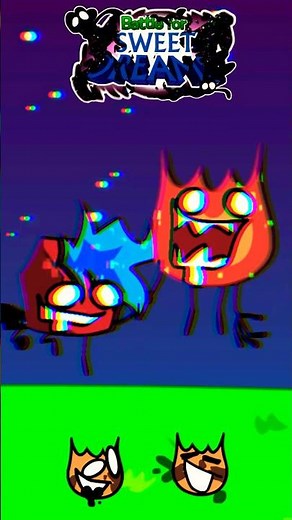 Firey & Cappy in Last Resort | BFDI X LWP: - Battle For Corrupted Island - | BFCI #bfdi #tpot