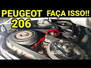 PEUGEOT 206 CAR Solution for alternator and accessory belt support