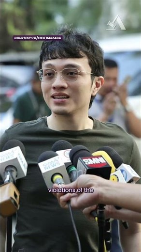 Barzaga faces DOJ to answer complaints, invokes free speech