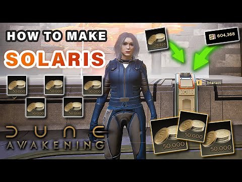 How to Make Solari by using the Player Trading Market to buy or sell ► Dune: Awakening
