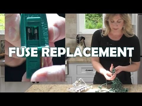 How to Replace a Fuse in String Lights