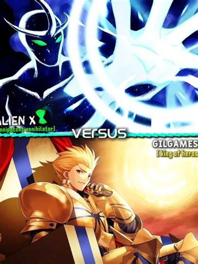 alien x vs Gilgamesh #edit #wis