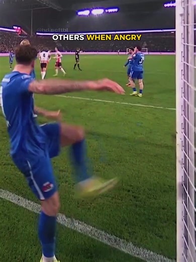 Others when angry 😕 Him 👀 #futbol⚽️ #soccer #moment | Soccer Videos