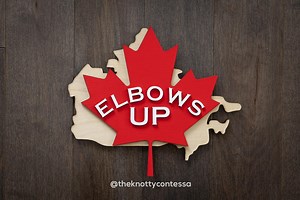 Elbows up Canadian Map Sign for Canadian Pride - Etsy Canada