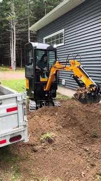 Miva Mini Excavator First Test