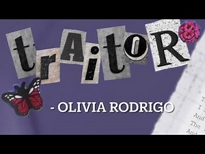 Olivia Rodrigo - Traitor (Extra Clean)