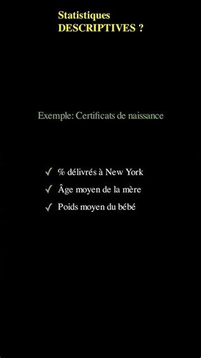 Leçon 03 statistiques descriptives, c'est quoi ?