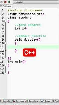 c++ class object datamember memberfunction