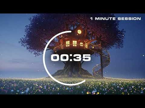 1 Minute Meditation Timer | 417Hz Healing Frequency for Deep Relaxation