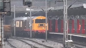 Chopper joined up to the Belle End. 20132 20118 ‘Saltburn-by-the-Sea’ hauling the Brighton Belle on test run. - SyndneyBridgeTMD | The Bash Mash