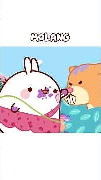 Molang & Piu Piu’s Berry Picking Adventure | Funny Cartoon for Kids #shorts #molang