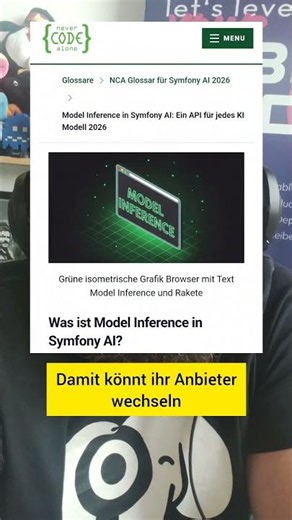 Symfony AI Model Inference: One API for Every AI Model #symfonyai #php #ai