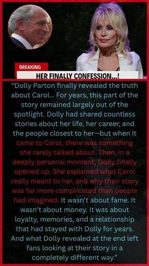 The Truth Dolly Parton Shared About Carl Dean Before the End