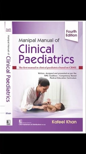 Manipal Manual of Clinical Paediatric 5th edition is available for just 499/- rs ‪@amazon‬