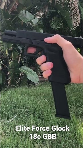 Elite Force Glock 18c GBB w/ Extended Mag