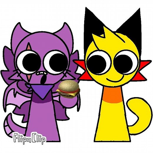 Here kitty you can has cheezburger meme Sprunki Hamna and Keshin animation #sprunki #animation #meme
