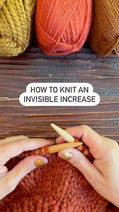I’m knitting another sweater right now and I’m still obsessed with this increase! 🤩 The invisible increase left (Inv-L) creates an increase in your knitted fabric that is as close to invisible as l've come across. Have you tried this increase instead of m1 or kfb,etc? 🙋🏻‍♀️•Full Tutorial 🎥: Available on my YouTube channel (link in bio) 😘•Yarn 🧶: Thick & Quick by @lionbrandyarn •#invisibleincrease #knittingtutorial #knittinginspiration #knittingidea #sweaterweather #sweaterknitting #tutoria