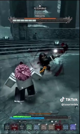 Securis the Reaver boss in VV Ultimatum. You have to beat this guy as a soul reaper to get your outfit #vvultimatum #bleach #soulreaper #roblox #boss