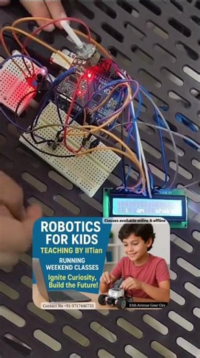 A 10-year-old programmed this robot #roboticsforkids #kidsrobotics