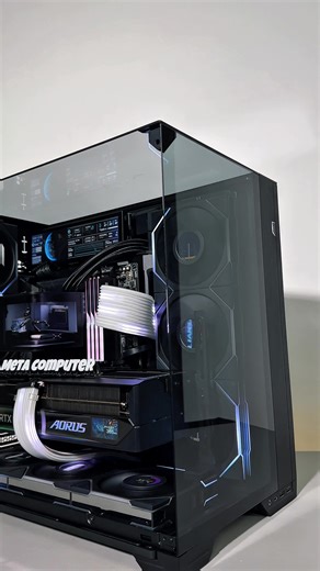 CON QUÁI VẬT: Lian Li O11 Vision “Core Ultra 9 285K - Ram 64GB - 5080 Aorus” #BuildPc #Pc #PcHiEnd #LianLi #MetaCom