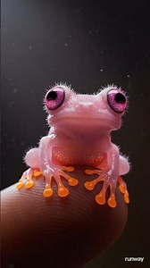 👁️ Cutest Alien-Eyed Frog Ever Seen! This Tiny Creature Is Unreal! 🐸✨
