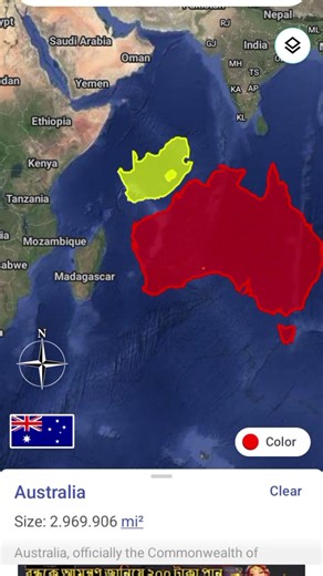 Australia vs South Africa 🇦🇺🇿🇦 | Map Comparison | Size, Population & Geography Explained