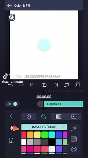 Bagian 13 Cara animasi Pop up - - - #motiongraphics #mographics #motiondesign #mograph #animasi #animation #alightmotion #logo
