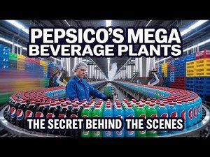 The Secret Behind PepsiCo’s Mega Beverage Plants | Inside the Drink Empire