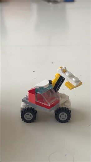 LEGO excavator build