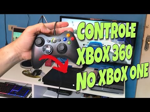 CONTROLE DO XBOX 360 NO XBOX ONE , ONE S E ONE X