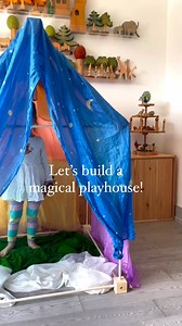 🌈✨ Not Just a Fort. A World of Their Own. ✨🌈 Remember the magic of building a fort as a child? A few chairs, a blanket, and suddenly—you were in a castle, a spaceship, a secret hideout. With the Fort Building Collection from Sarah’s Silks, your child gets that same magic... only better! 💫 Flowing silk canopies and wooden clips that transform the living room into a world of imagination. 🧠 Builds problem-solving, spatial awareness & creativity. 💛 Offers grounding, screen-free time that suppor