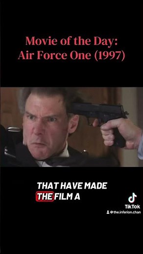 Movie of the Day: Air Force One (1997) #movieoftheday #airforceone #actionmovie #fyp #filmtok #dvd