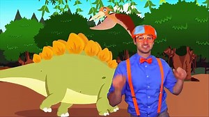 Blippi Dinosaur Song and More | Educational Videos for Preschoolers