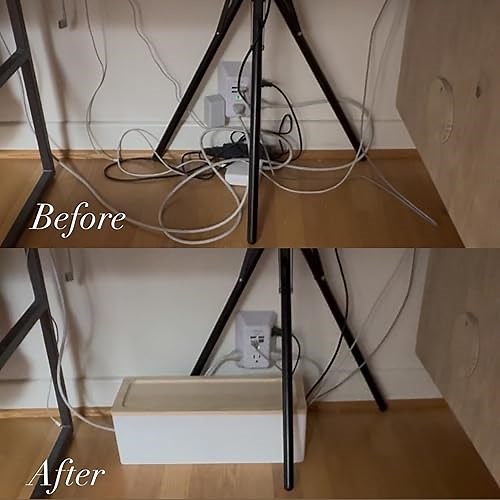 An Aesthetically Pleasing Way To Hide Away Unwanted Cables