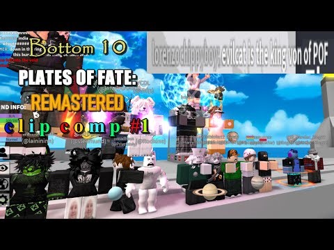 bottom 10 plates of fate: remastered clip comp #1