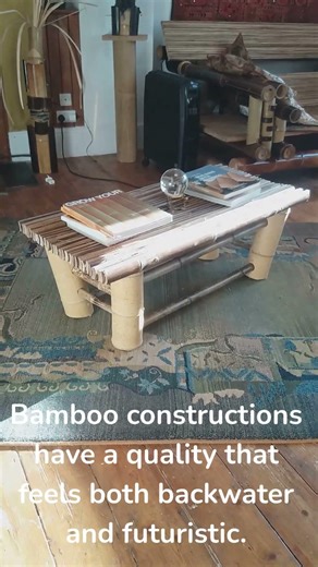 Outer Rim Bamboo Table – Sci-Fi Inspired Furniture Design