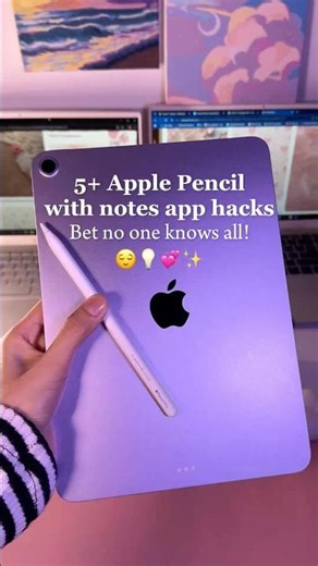 Hacks That Combine Apple Pencil & Notes App 😯