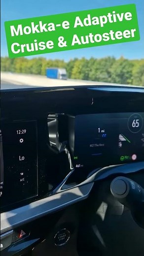 Mokka-e Adaptive Cruise & Autosteer in Action 🤩