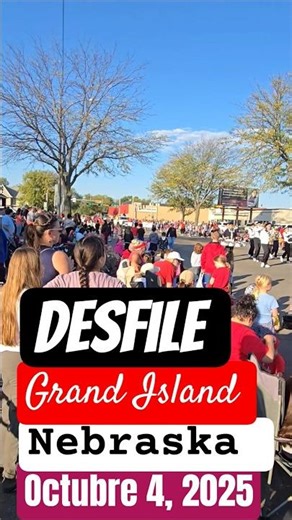 Desfile Grand Island, Nebraska octubre 4, 2025
