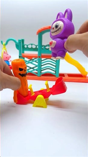 Satisfying with Unboxing and Review LABUBU cute fun toys video ASMR #asmr #shorts