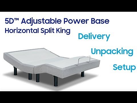 Adjustable Power Base Set Up: 5D Horizontal Split King and 9T Horizontal Split King