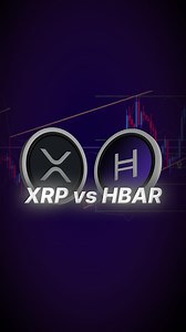 XRP is built for institutions, HBAR powers businesses. XRP uses blockchain, HBAR uses hashgraph. XRP has more adoption, HBAR is more decentralized. | Hano Crypto