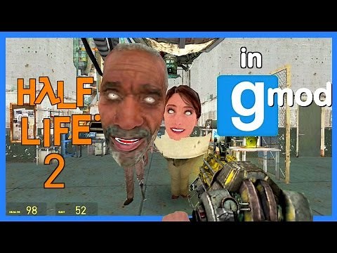 Half-Life 2 in Garry's Mod Funny Moments (HL2 Gmod Campaign Random Moments)