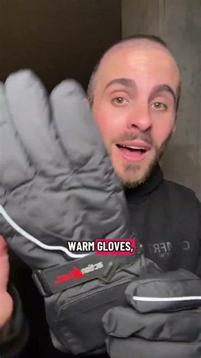 The best winter gloves by far . Heat up to 130 degrees! #wintergloves #heatedgloves